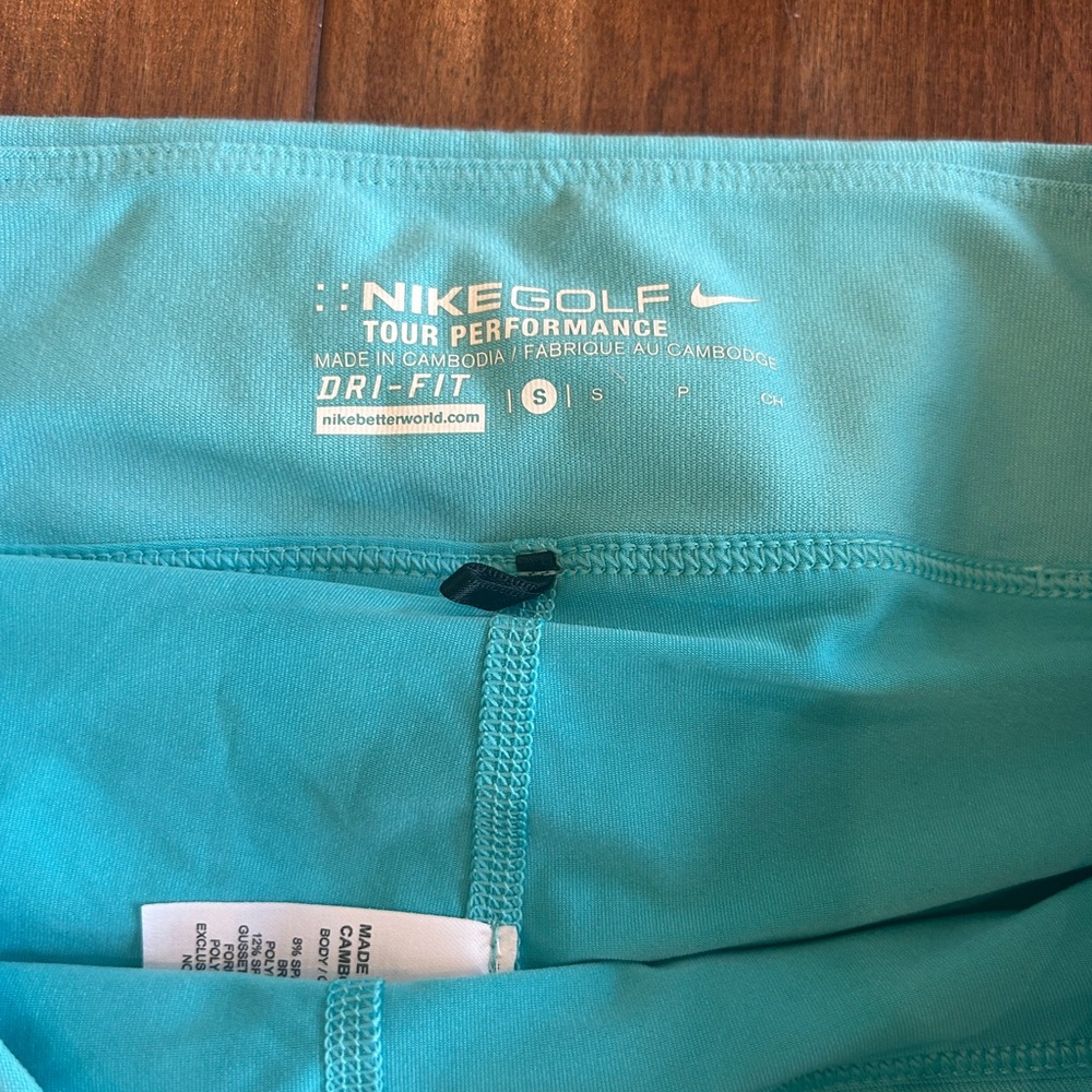 Nike Golf Tour Performance Teal Shorts